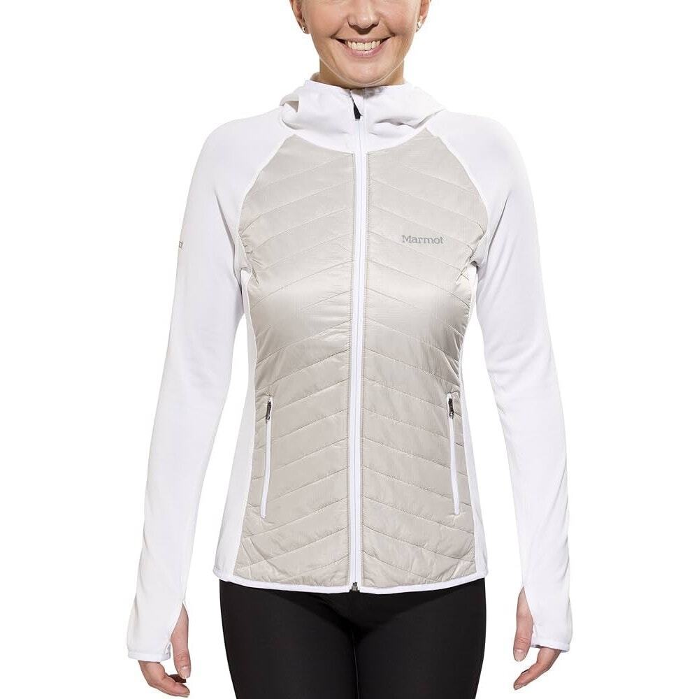 Marmot Women's Variant Hoodie Jacket Platinum White XS - Picture 10 of 11